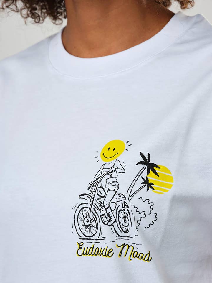 Camiseta holgada de moto Laurie para venta al por mayor de Eudoxie