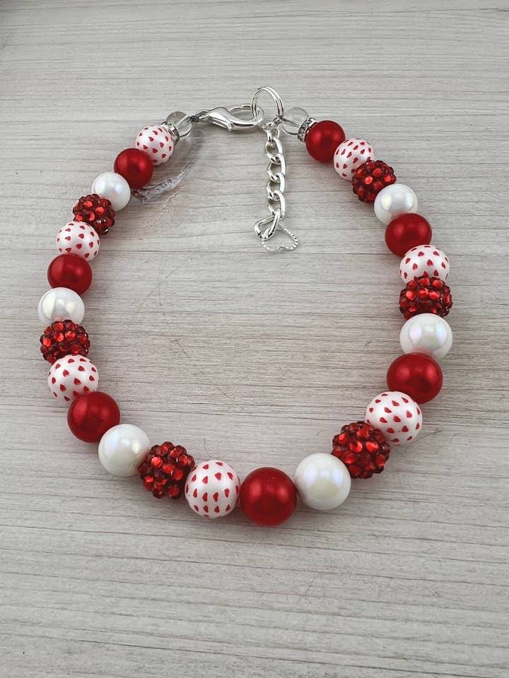 BE MINE MINI DOG NECKLACE for wholesale by My Trendy Little Pup