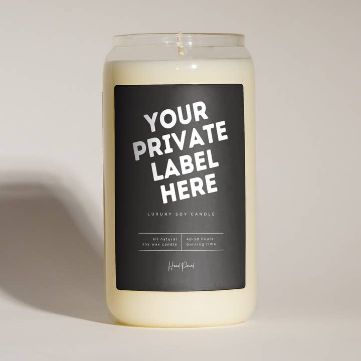 Bierdosen-Glas-Sojawachs-16oz-Kerze für den Großhandel von Lumient