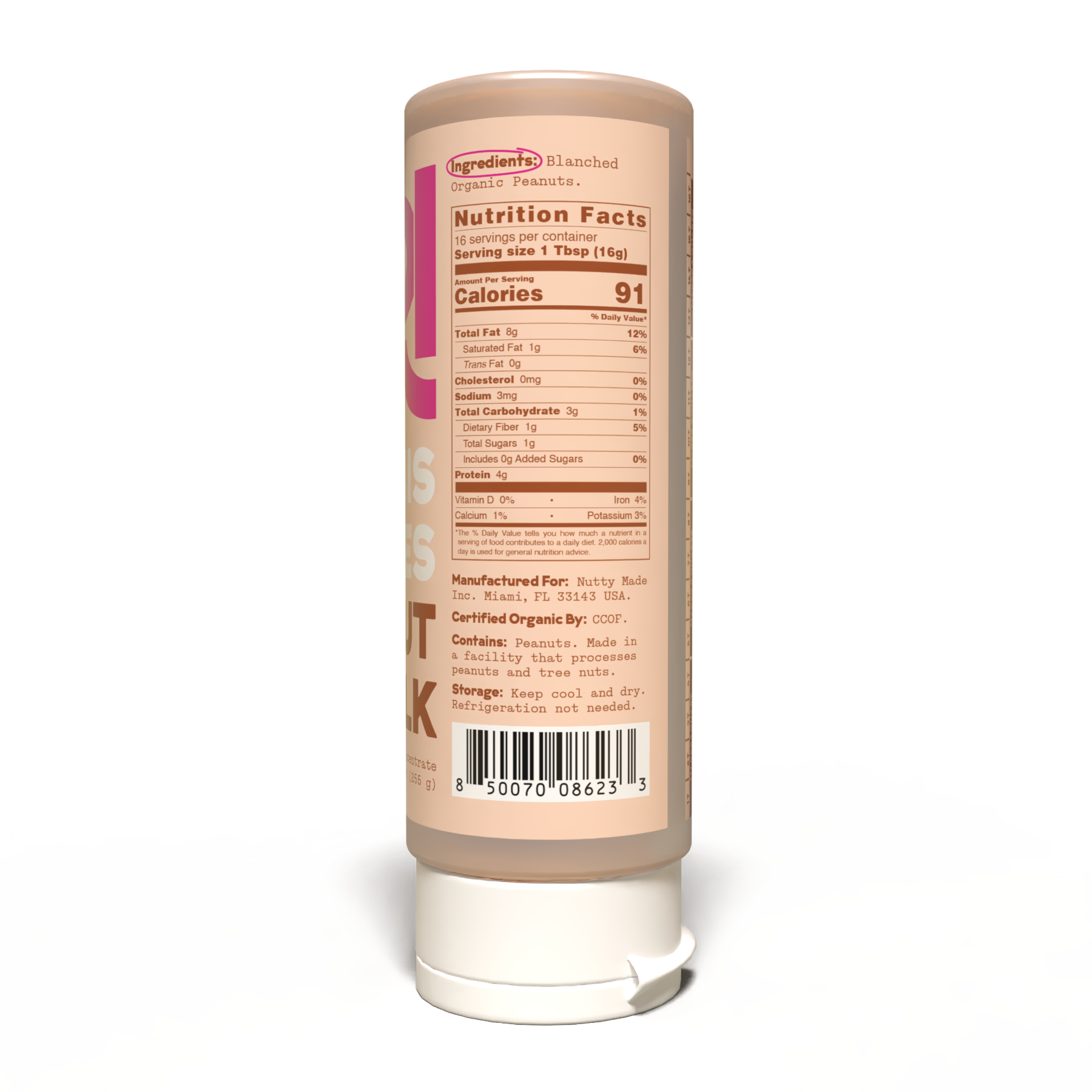 JOI - Wholesale Non-Dairy Milk - Organic Peanut Base3