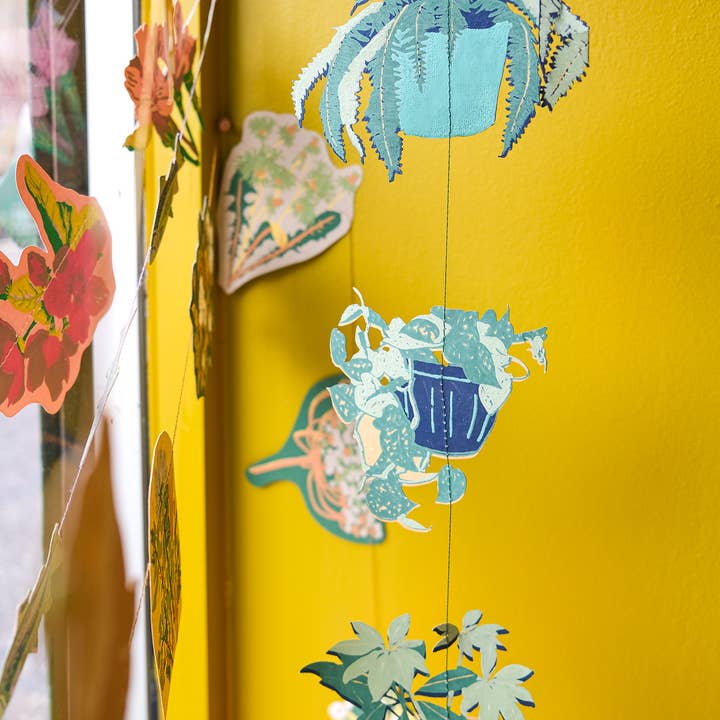 East End Press – Engroshandel Guirlande – UK/EU: Stueplanter Lodret Vægophæng