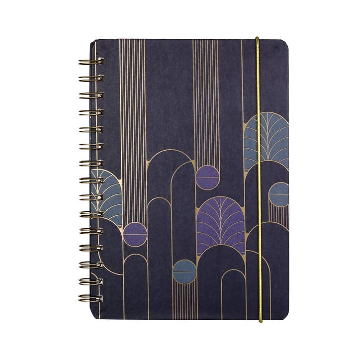 STELLA GREEN - Wholesale Stationery/Notecard Set - Art Deco Stationery Set with Notebook and Accessories1