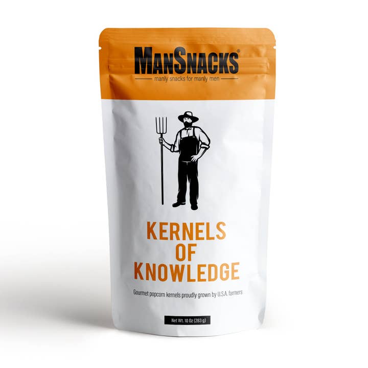ManSnacks - Wholesale Popcorn Kernels - Kernels of Knowledge