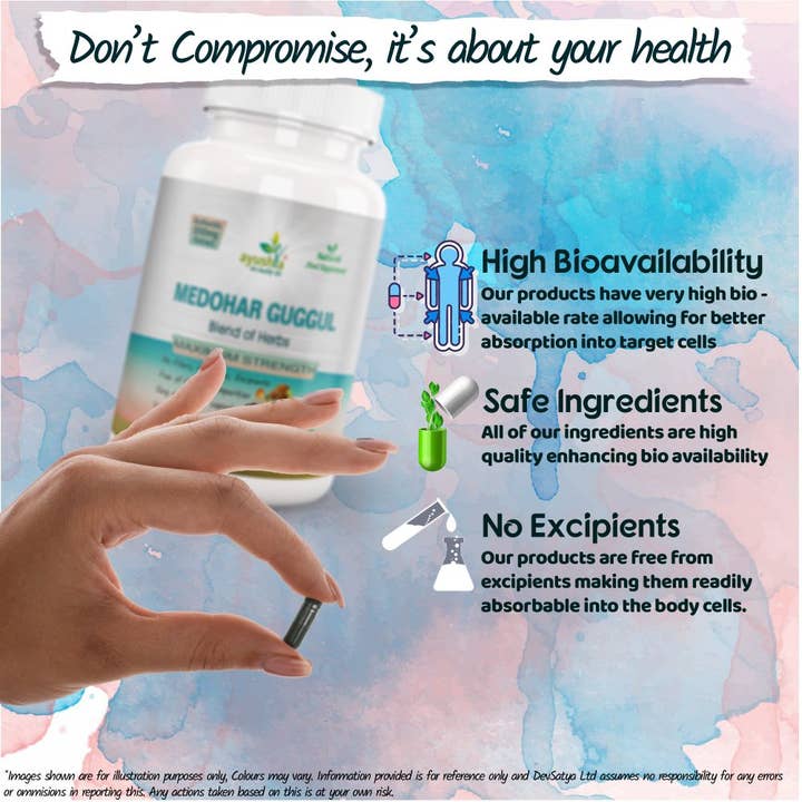DevSatya Ltd Aushadh, Ayushya, Divyaherb - Vendita all'ingrosso Vitamine/integratori orali - Capsula Medohar Guggul