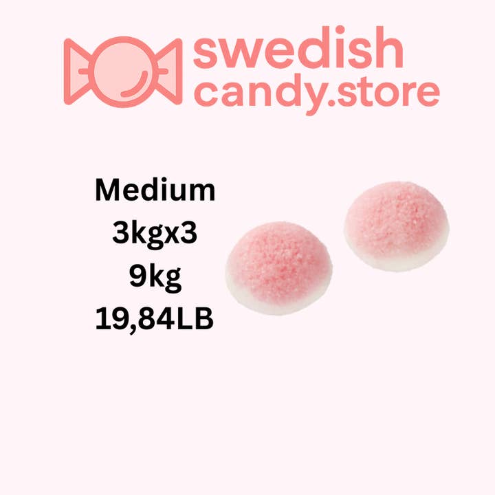 Swedish Candy.Store - Swedish Candy - Wholesale Gummy - STRAWBERRY DREAM 3kg/6.61lb1