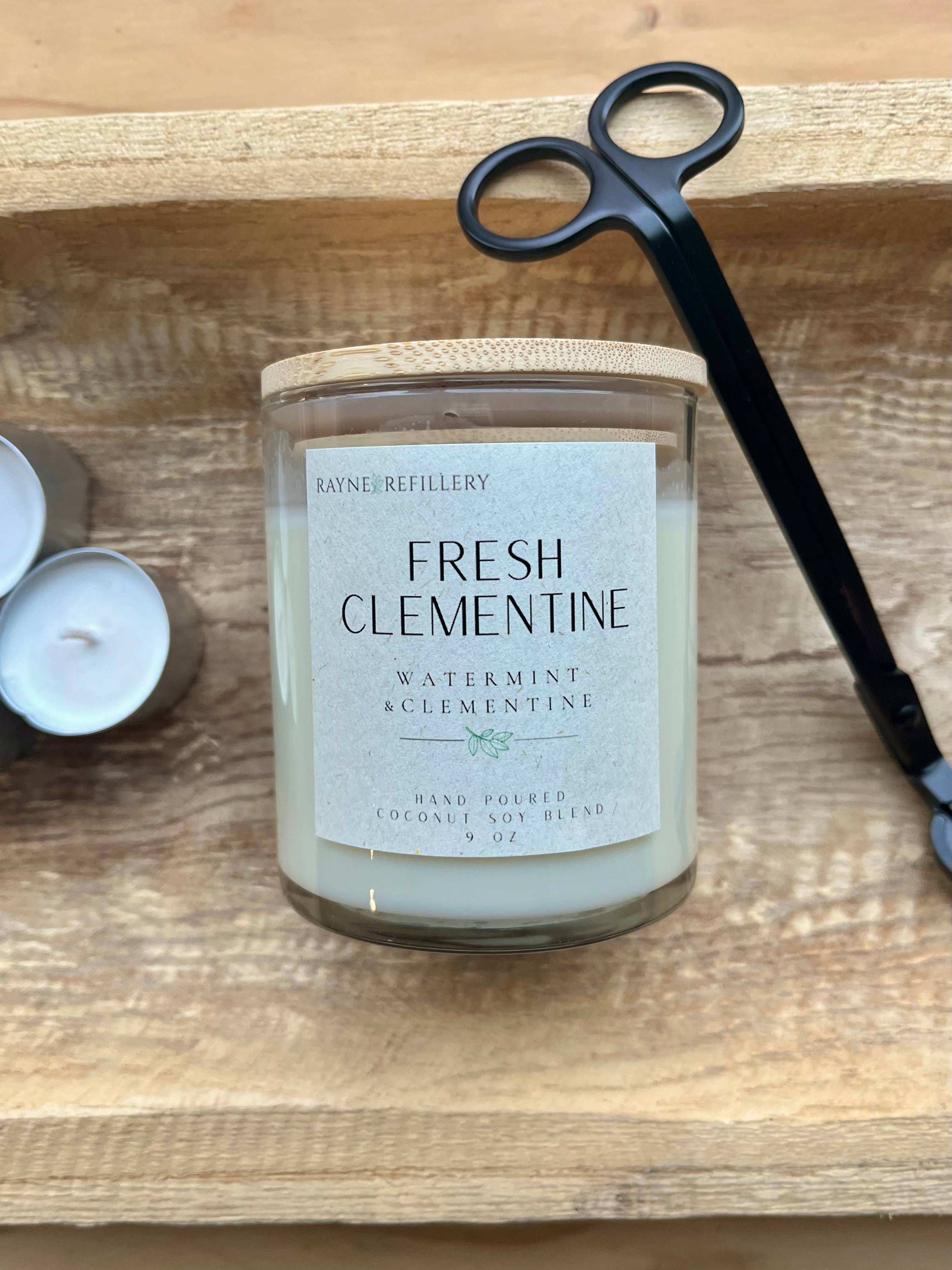 Rayne Refillery - Wholesale Jar/Filled Candle - The Concord Vessel - Coconut Soy Wax Candle0