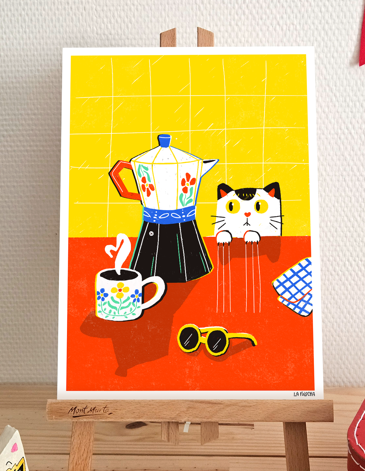 La Folocha - Vendita all'ingrosso Stampa artistica - CAFECITO1