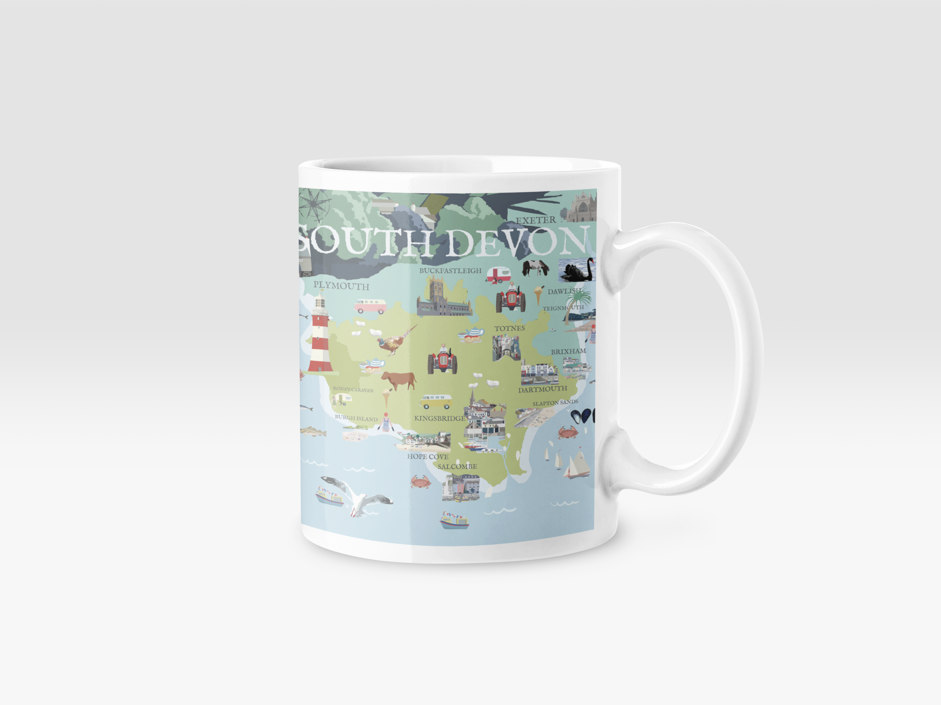 Betty Boyns Designs – wholesale Coffee mug – ILLUSTRATED MAP MUGS48