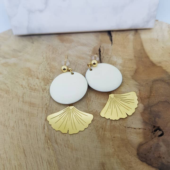 Boucles d'oreilles Keola pour la vente par Yellow CREATION