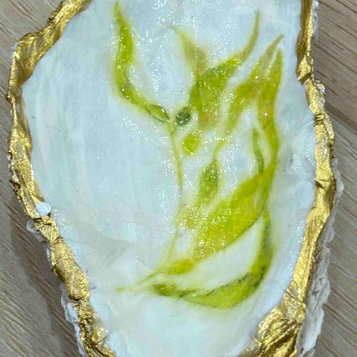 Kara Keller Designs - Wholesale Jewellery dish - Kelp Oyster Shell Jewelry Dish0