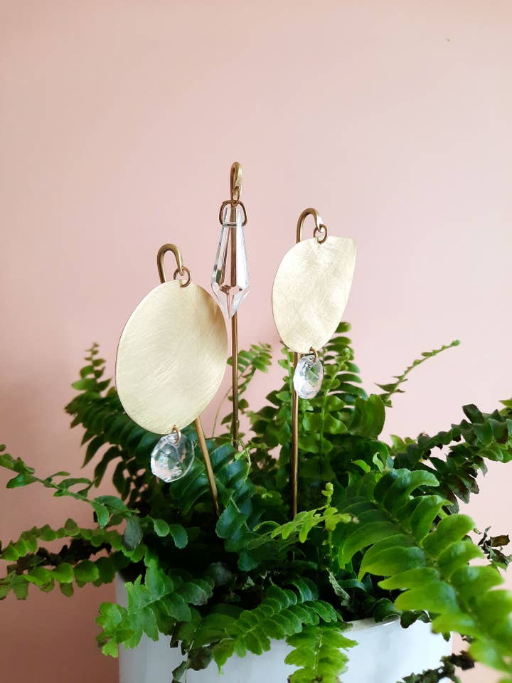 Set of Three Decorative Plant Stakes for wholesale by Peppy Sun