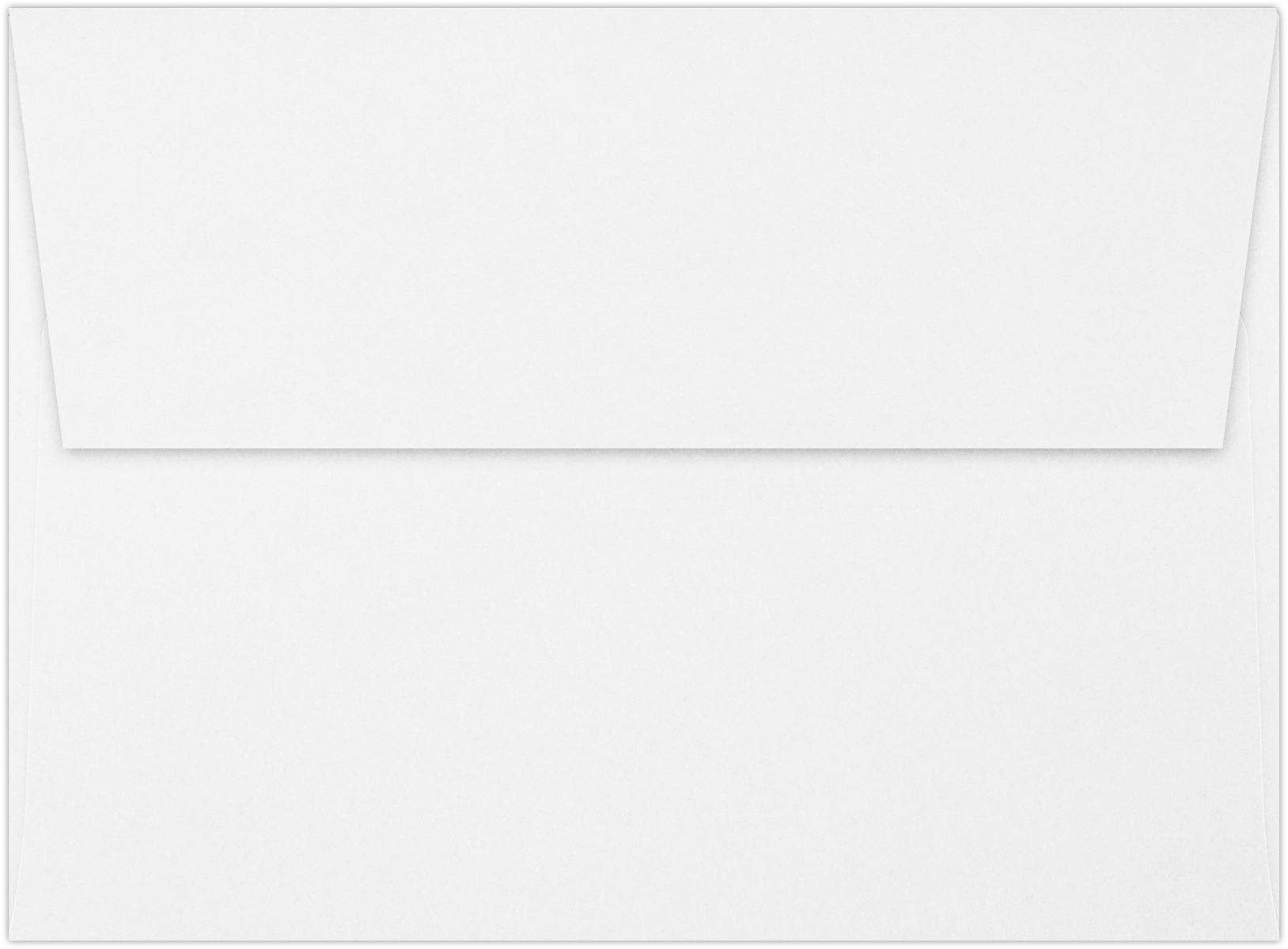 JAM PAPER - Wholesale Envelopes - JAM A7 Envelopes, Peel & Press, White/Black Lining, 250/PK1