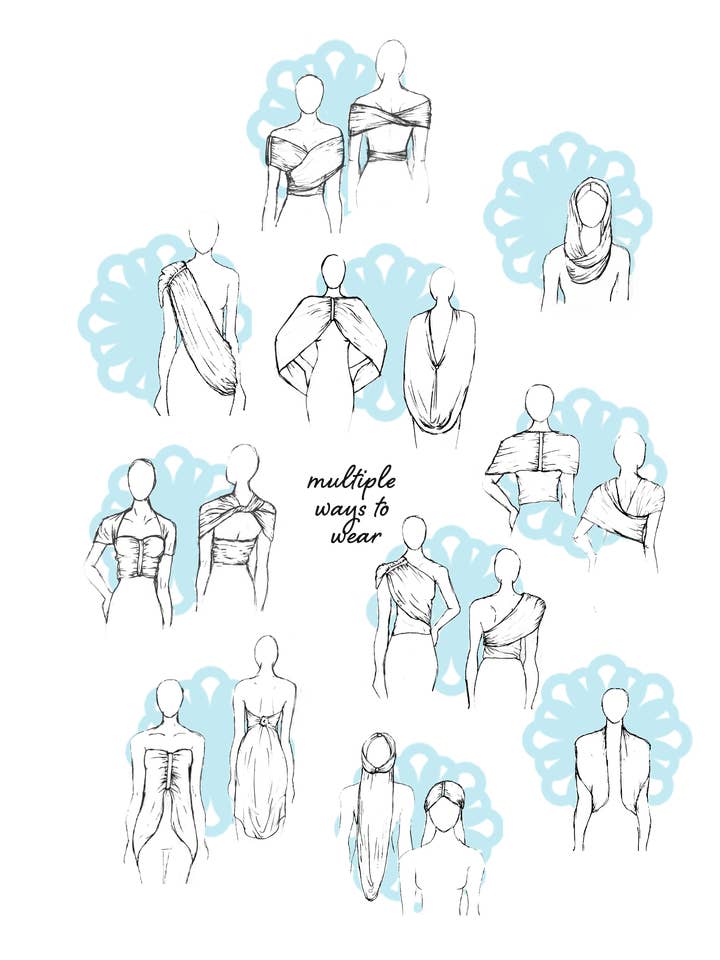 Roseta Kusi - Wholesale Blouse - Women's - Printed BANDEAU ZAG3