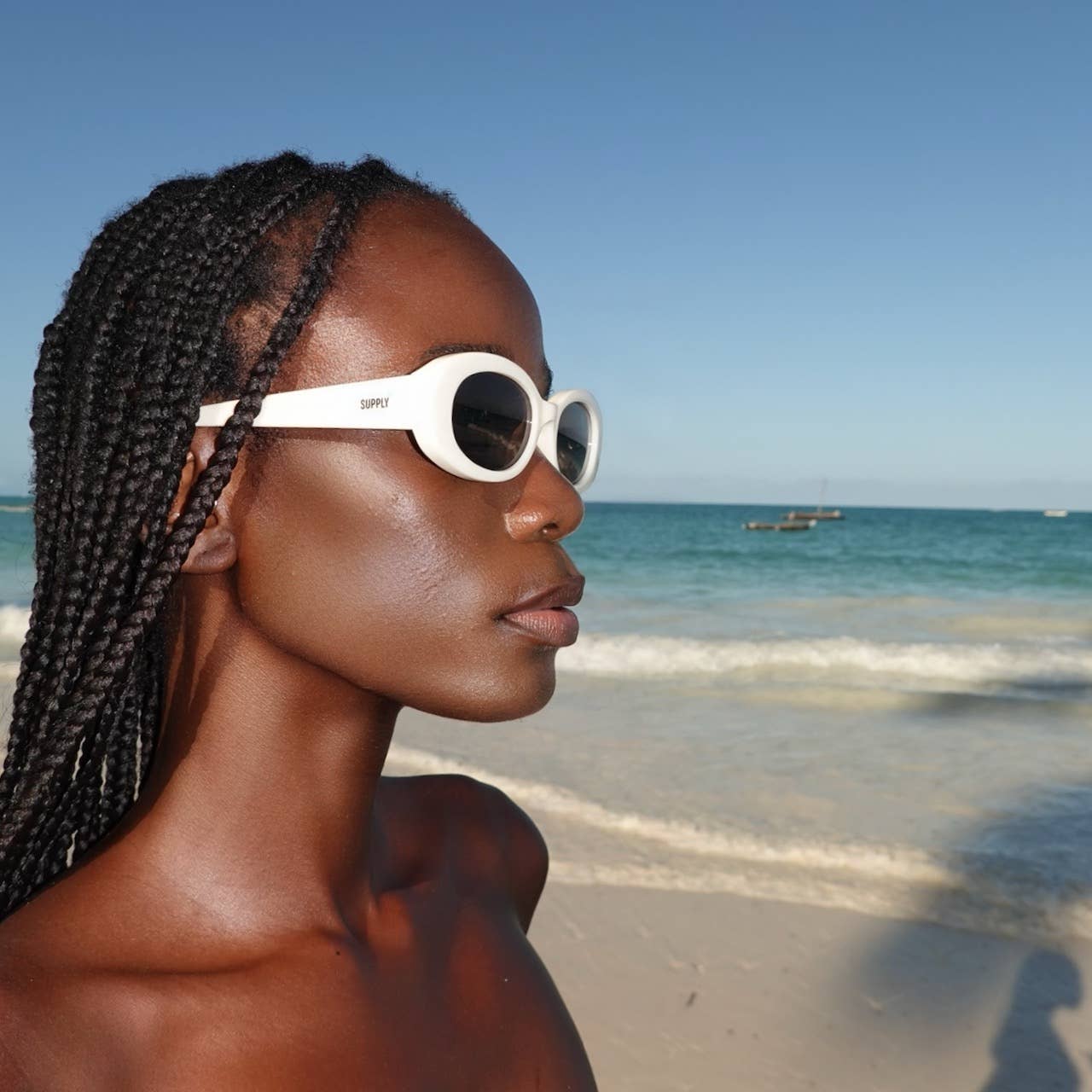 Local Supply - Wholesale Zonnebril - Uniseks - BER (Berlin) gepolariseerde zonnebril met ovale 90’s montuur6