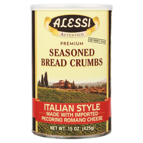 KeHE Distributors, LLC - Wholesale Bread Mix - Alessi Italian Style Bread Crumbs, 15oz0