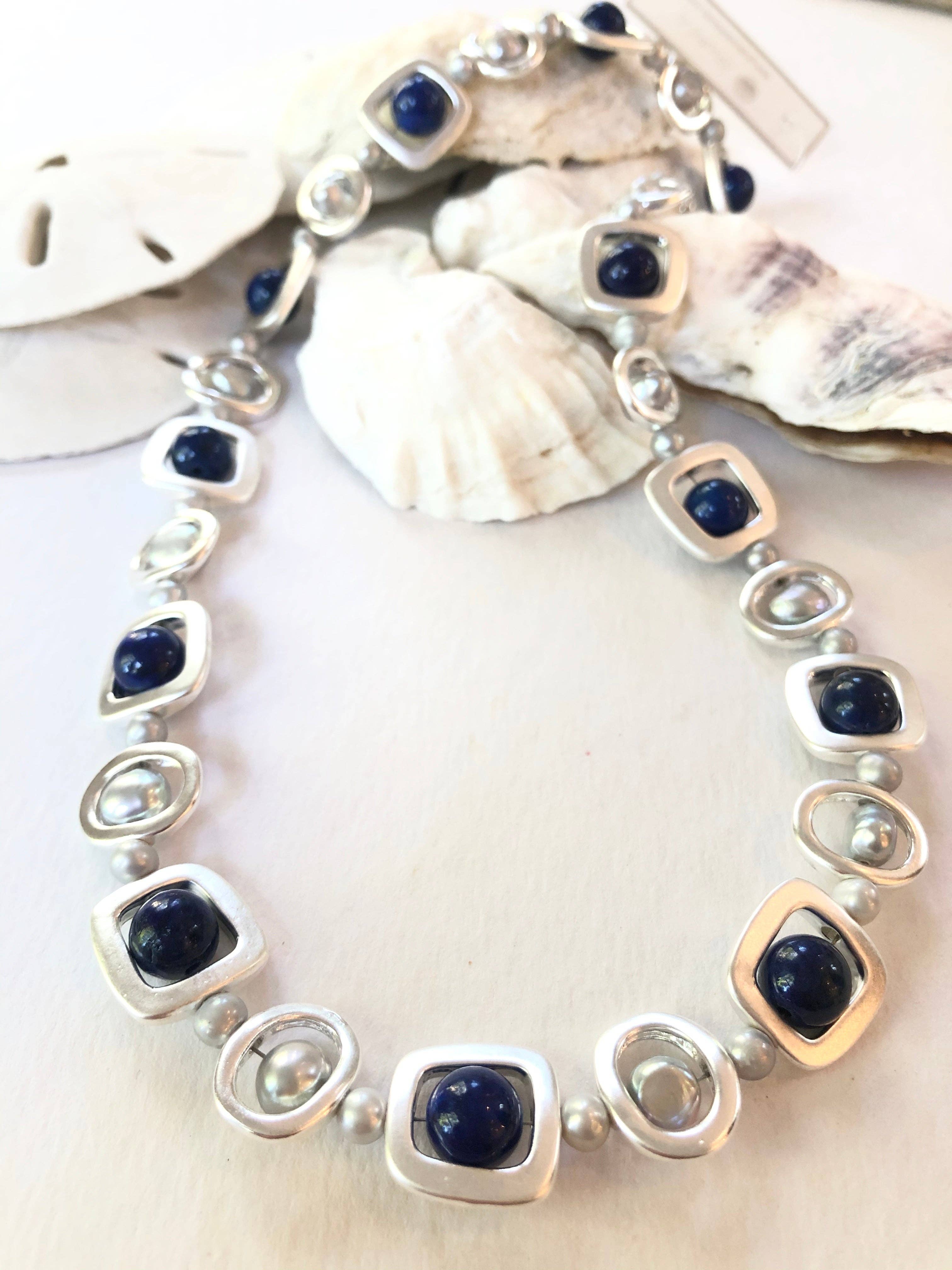 Studio G - Wholesale Beaded/Pearl Necklace - #57 Modern Necklace7