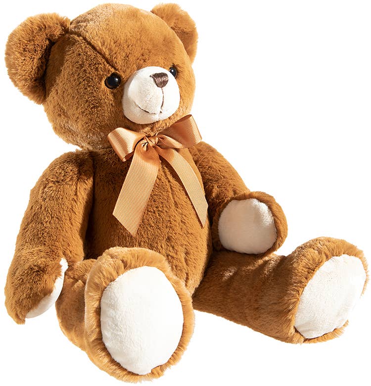 Heunec - Wholesale Stuffed/Plush Toy - Kids & Baby - Bear With Brown Bow0