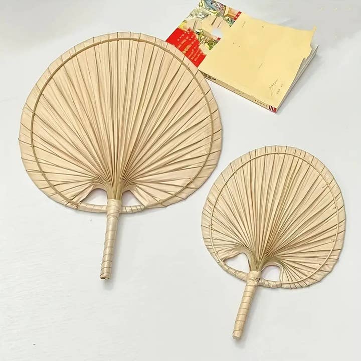 Huis Van Merken - Wholesale Wall Accent - Handcrafted Bamboo Fan Garden Style1