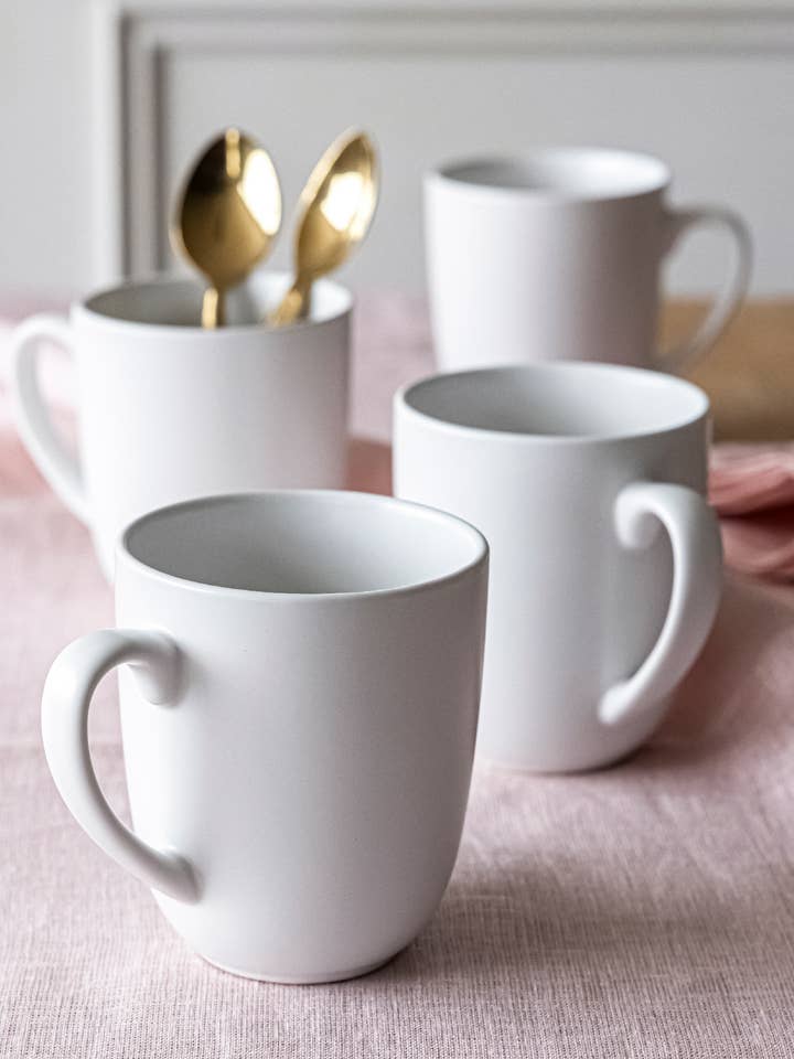 Cozy Coupe Stoneware Mugs – Set of 4, 15oz for wholesale by over&back