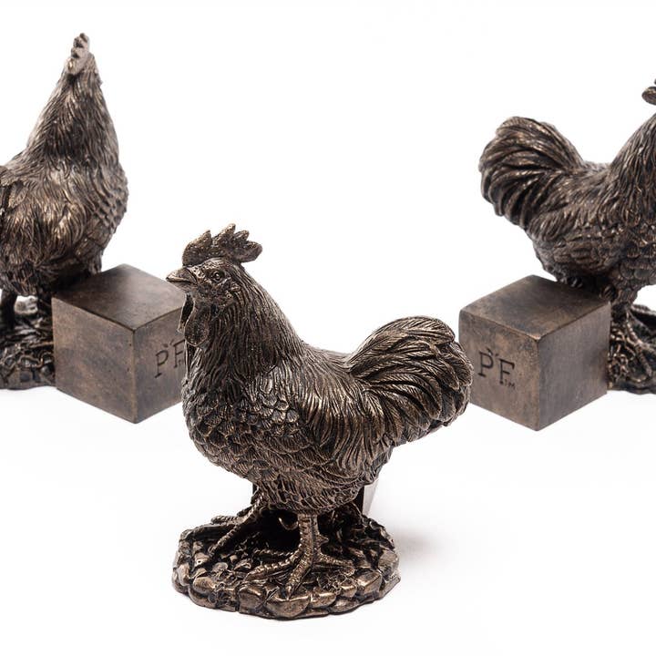 Jardinopia UK - Venta al por mayor Macetas - Juego de 3 patas para maceta de pollo Buff Orpington