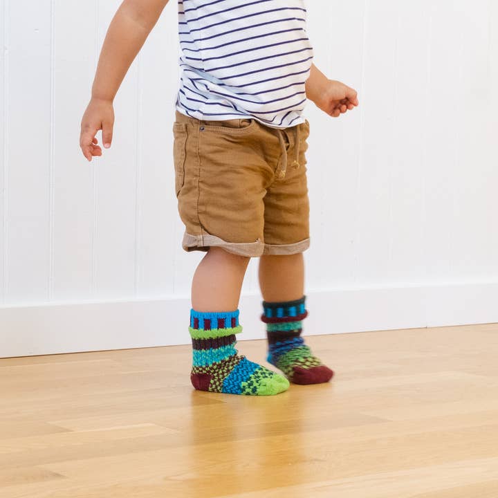Solmate Socks - Wholesale Socks - Baby - June Bug Baby Socks | Eco-Friendly & Made in the USA