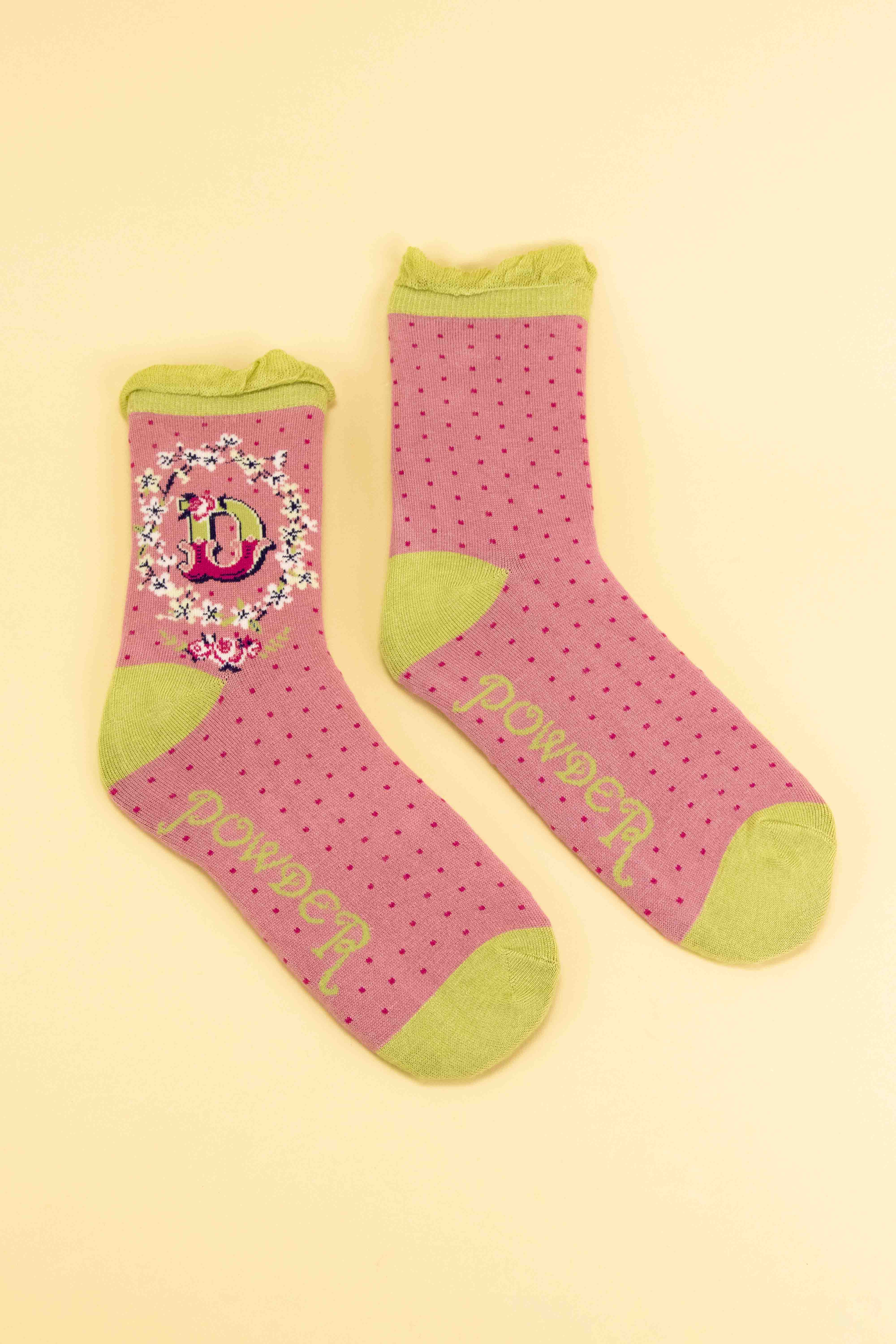 Powder Design - Europe - Wholesale Socks - Women's - Letter Ankle Socks34