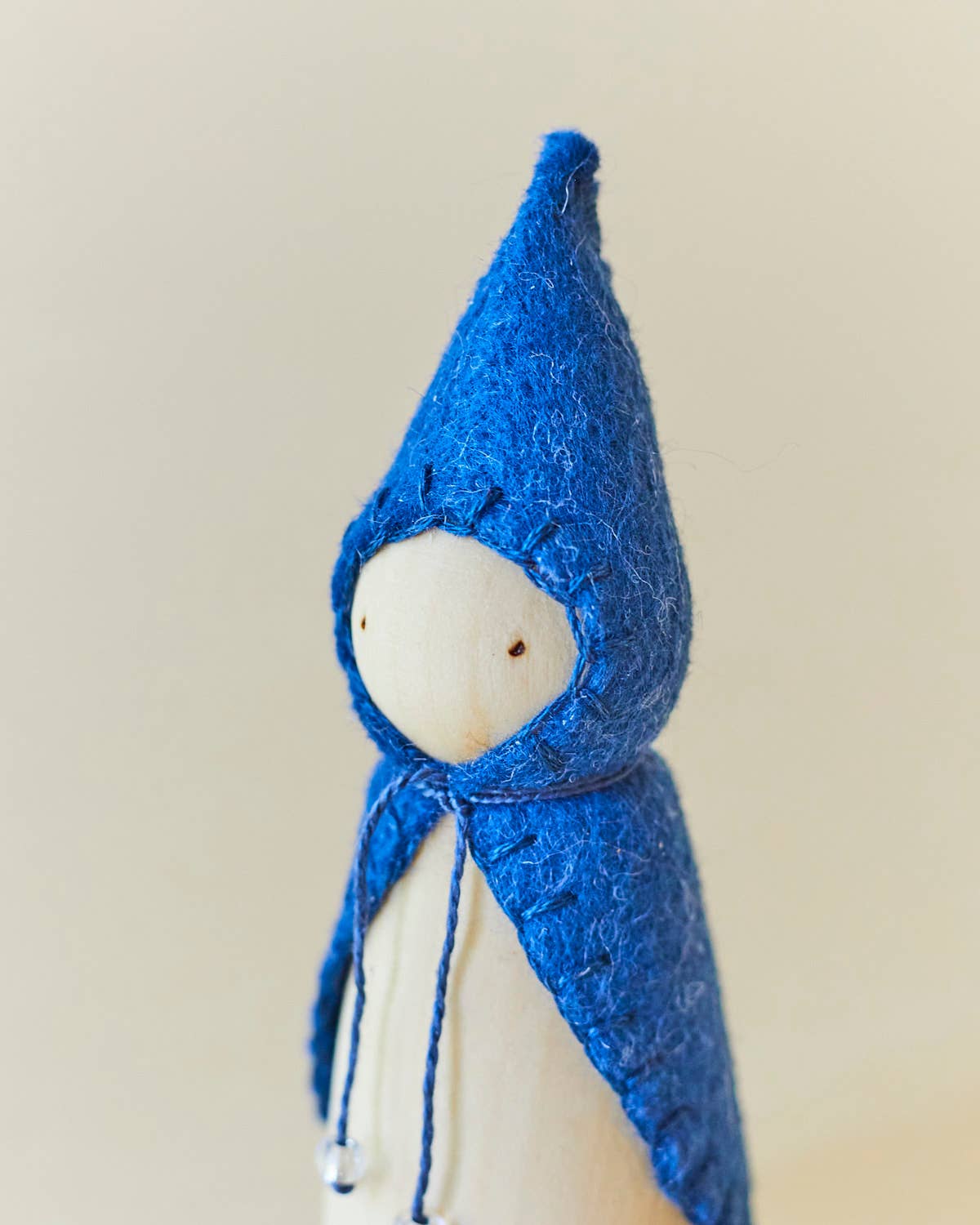 Wonderheart - Wholesale Wood Toy - Kids - Blue Wooden Gnome4