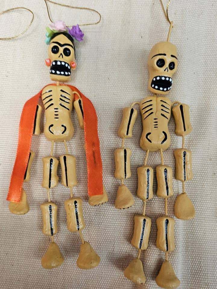 P-66LMF DOD articulated Male-female Skeletons 7 in for wholesale by Arara Enterprises