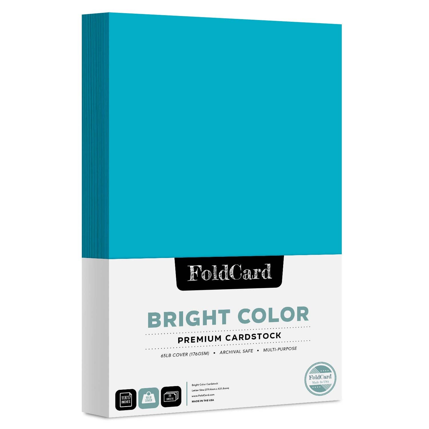 Fine Cardstock - Wholesale Craft Supplies - Premium Quality Bright Color Cardstock: 11 x 17 - 50 Sheets4