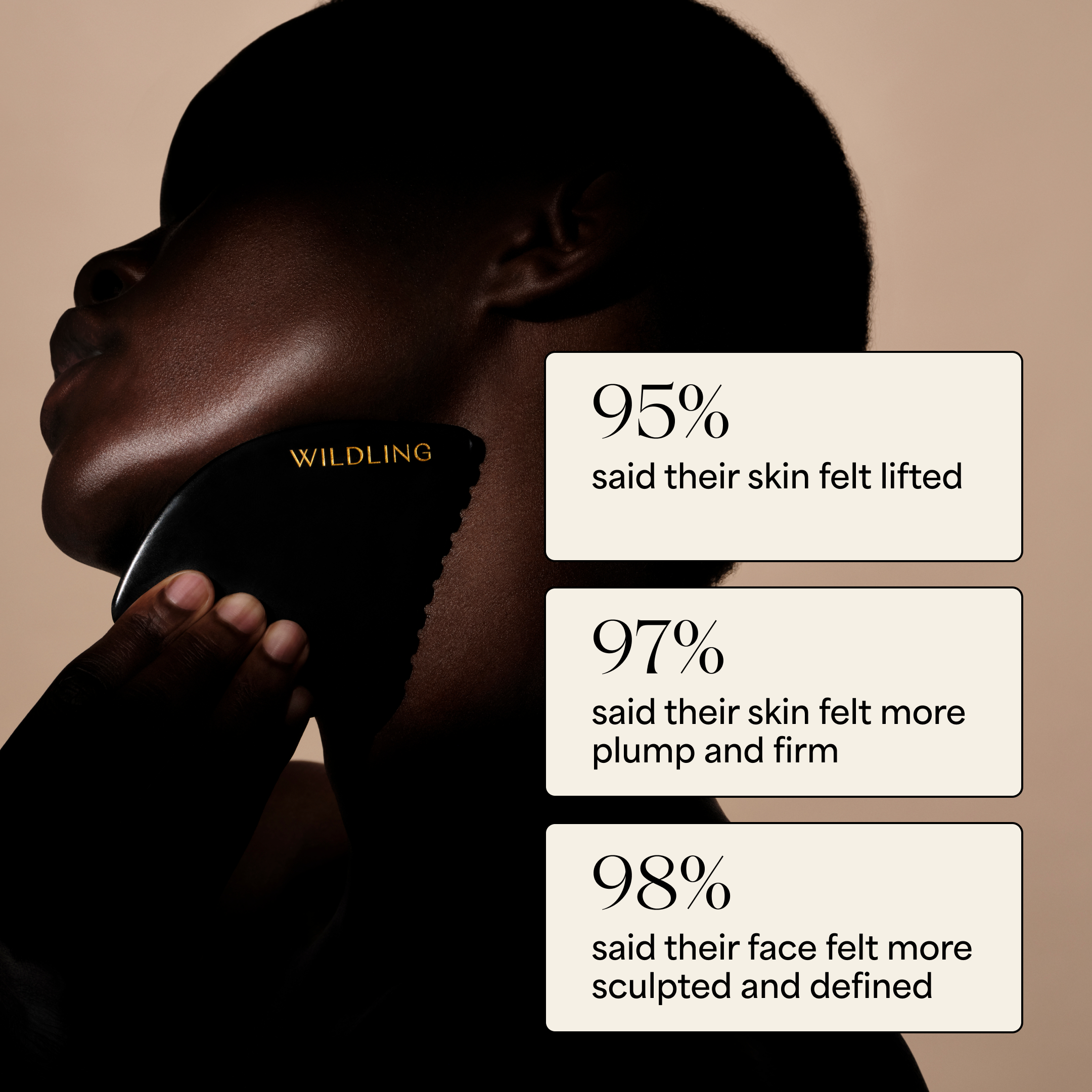 Wildling – Engroshandel Gua Sha – Empress Stone ansigtsværktøj1