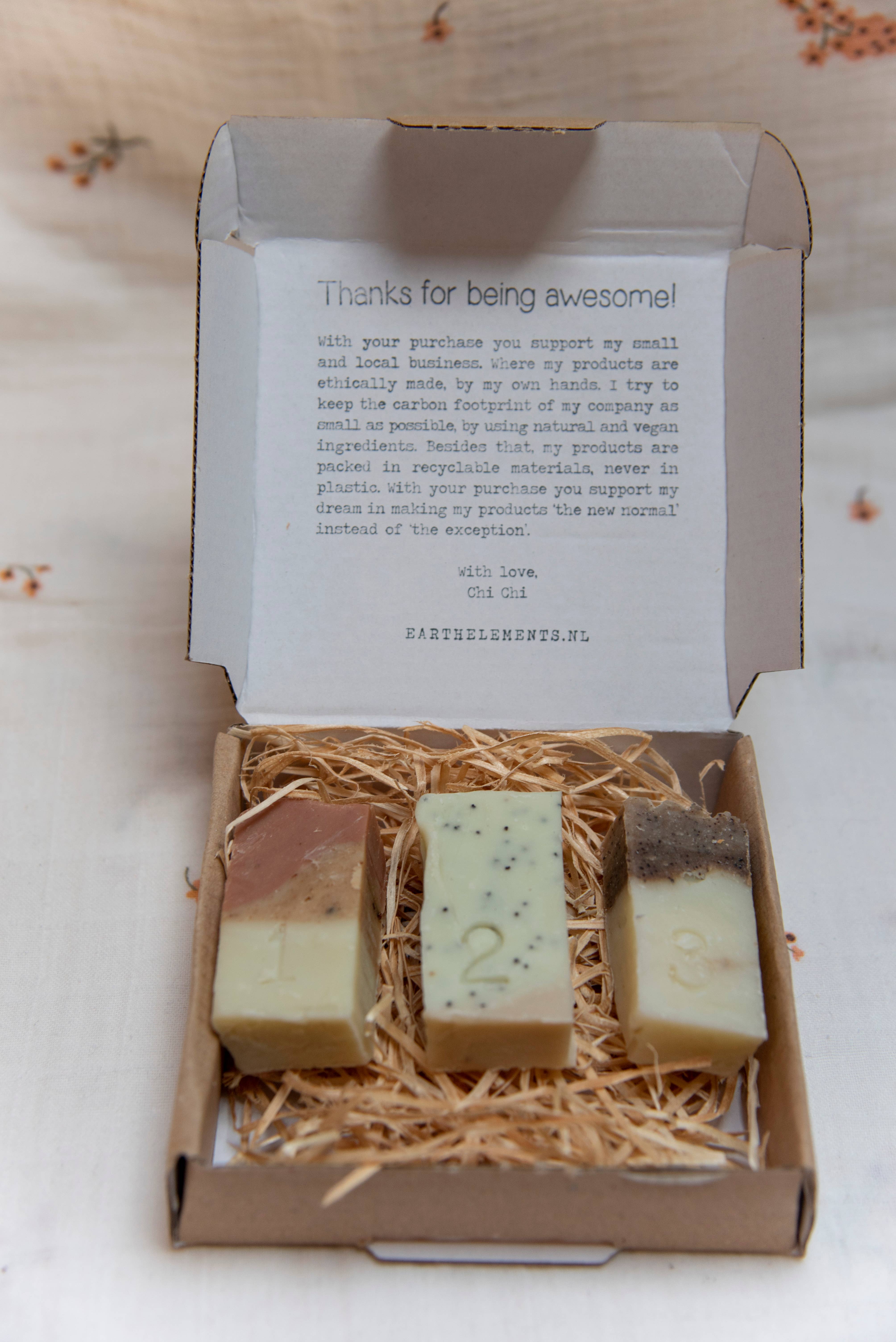 Earth Elements - Wholesale Bar Soap - Sample Box - Soap Bars - Handmade, Natural, Vegan2