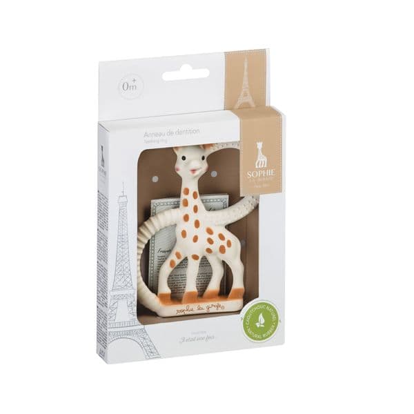 Sophie la girafe UK – wholesale Teether (not clip-on) – Baby – Il Etait Une Fois Sophie La Girafe Teething Ring0