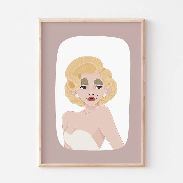 Marilyn Monroe Wall Art for wholesale by Another Wild Story
