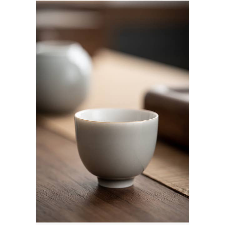 Gohobi (We cover U.S. import duties) - Vendita all'ingrosso Tazza da tè/caffè - Tazza da tè Gohobi, fatta a mano, colore: grigio ghiaccio14