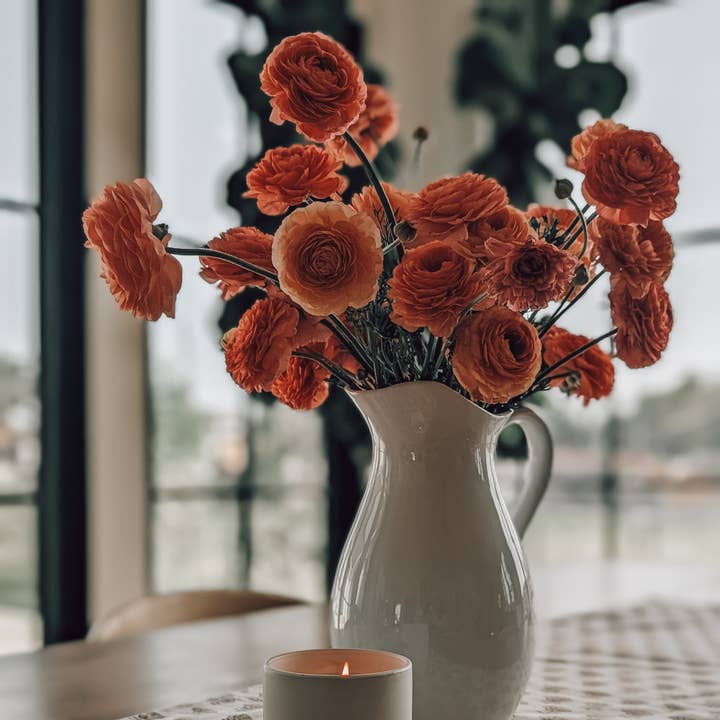 The Modern Sonoran – Vela em jarro/copo por atacado – Vela Grande Barn Wedding: Peônias, Suculentas e Estilo Fazenda 283 g