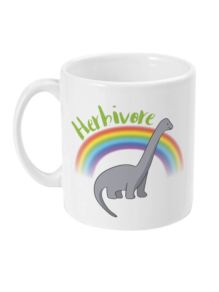 Herbivore Mug for wholesale by Happi Noggi