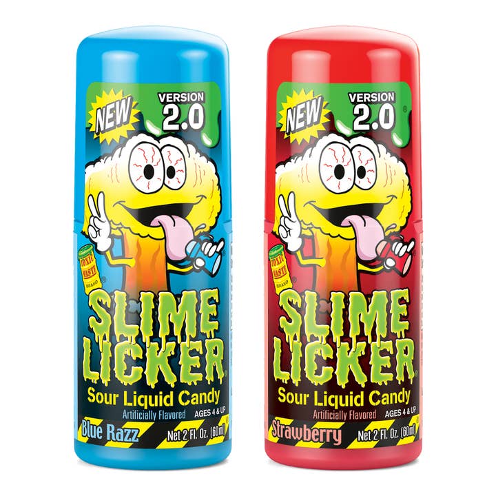 Grandpa Joe's Candy Shop - Wholesale Gummy - Toxic Waste Slime Licker 2.0, 12ct