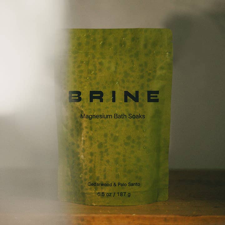 Brine - Wholesale Bath Soak/Milk - Brine Magnesium Bath Soak for Muscle Recovery | Cedarwood & Palo Santo1
