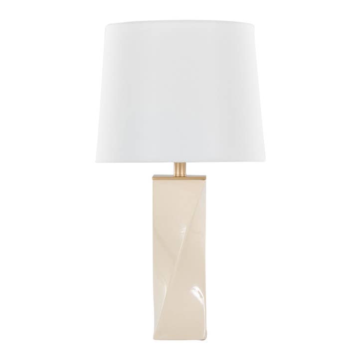 LumiSource and Grandview Gallery - Wholesale Accent/Desk Lamp - Curvo Square 27" Ceramic Table Lamp2
