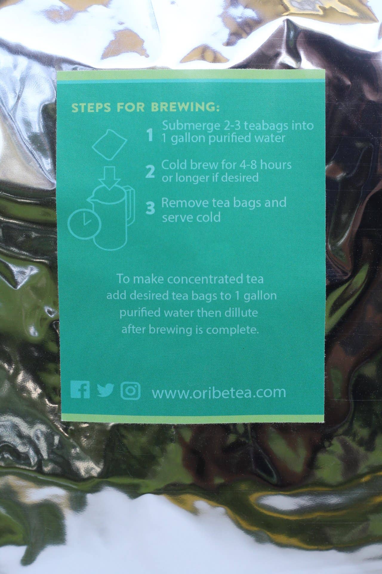 Oribe Tea Co. - Wholesale Iced Tea - Foodservice Passionfruit Iced Tea | Cold Brew Passion Fruit Tea6