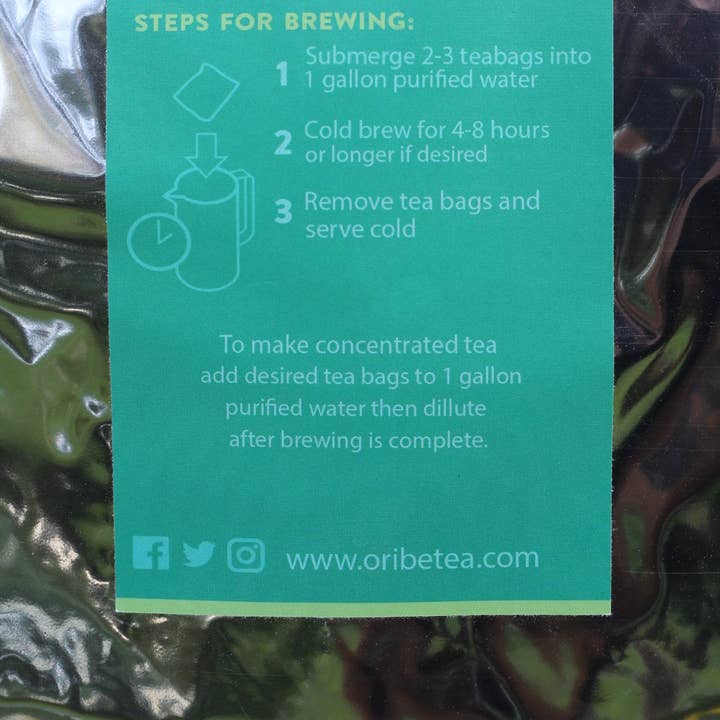 Oribe Tea Co. - Wholesale Iced Tea - Foodservice Passionfruit Iced Tea | Cold Brew Passion Fruit Tea6