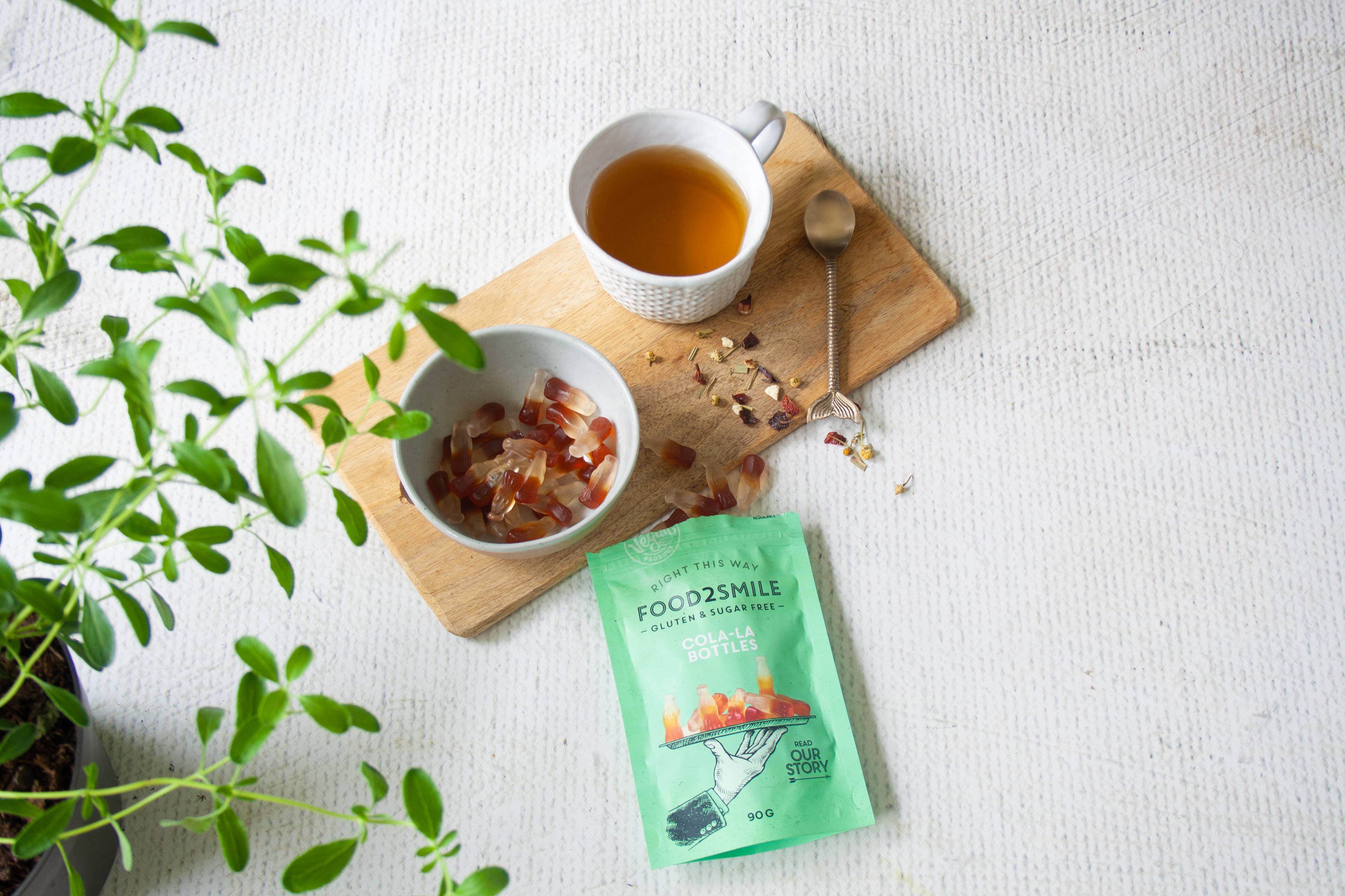 Food2Smile - Wholesale Gummy - Sugar-free cola candies | Cola-la Bottles 8x90 gram4