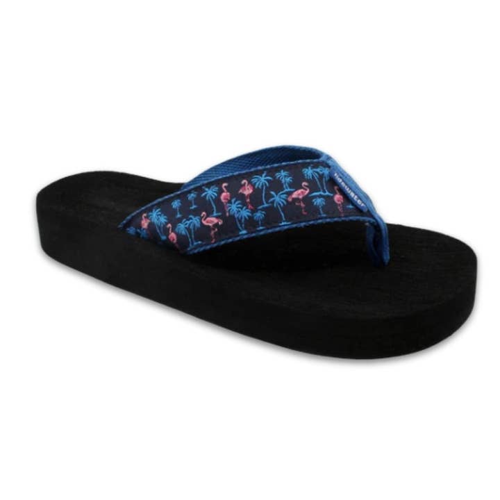 Tidewater Sandals - Wholesale Flip Flops - Women's - Arch Support Cushioned Flip Flops Sandals - Flamingo