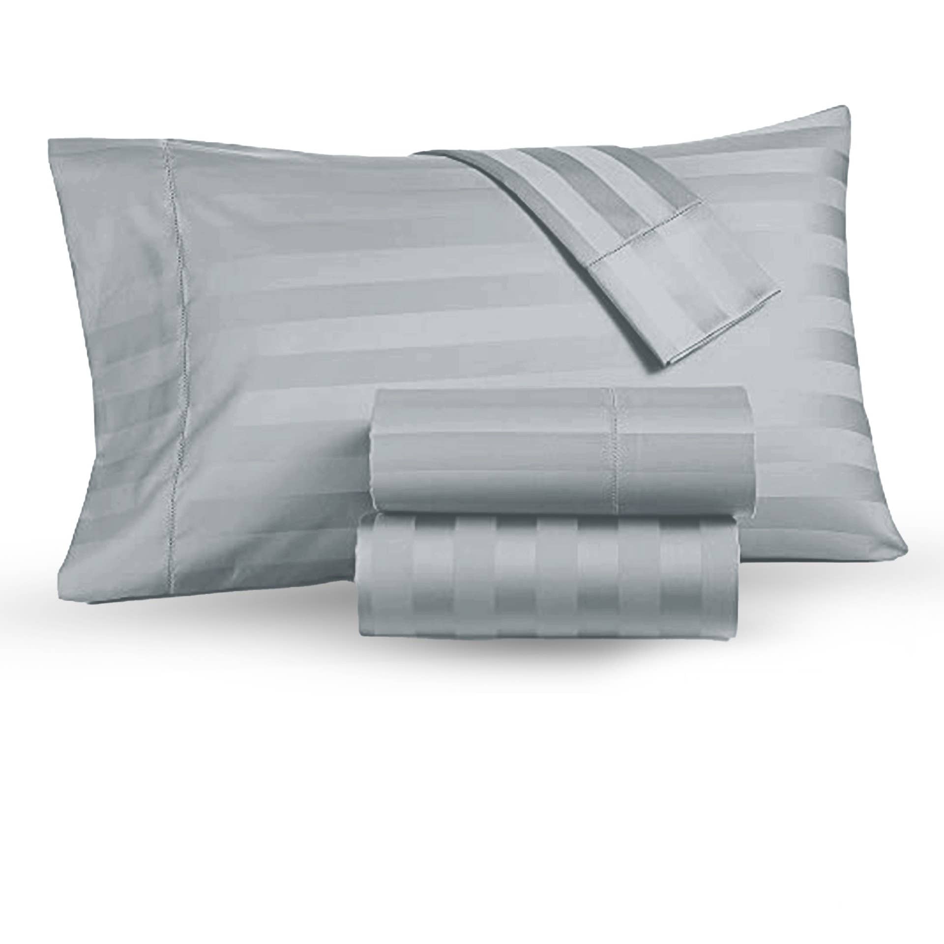 Leluxe Home - Wholesale Sheet Set - Kathy Ireland 6 Pc Striped Sheets  - BONUS PILLOWCASES8