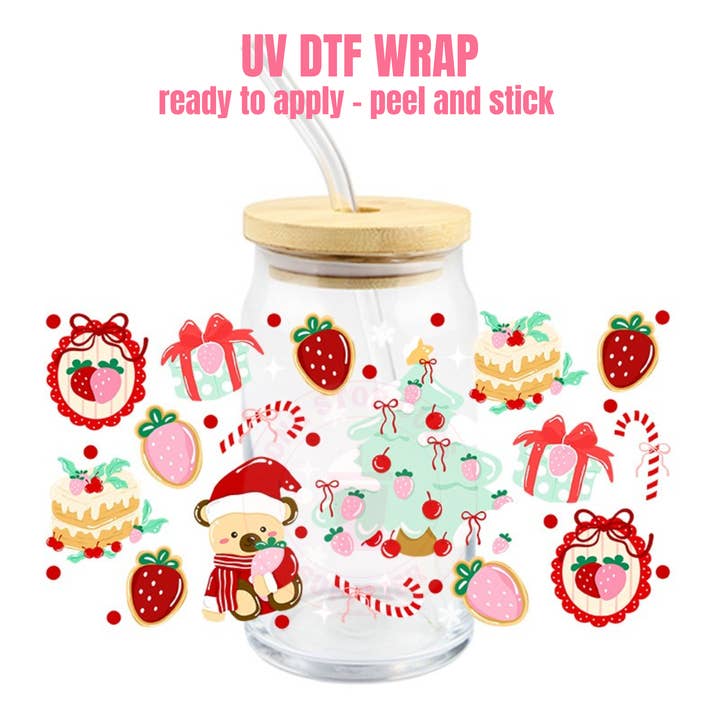 UV DTF CUP WRAP #008 for wholesale by One Stop Cups