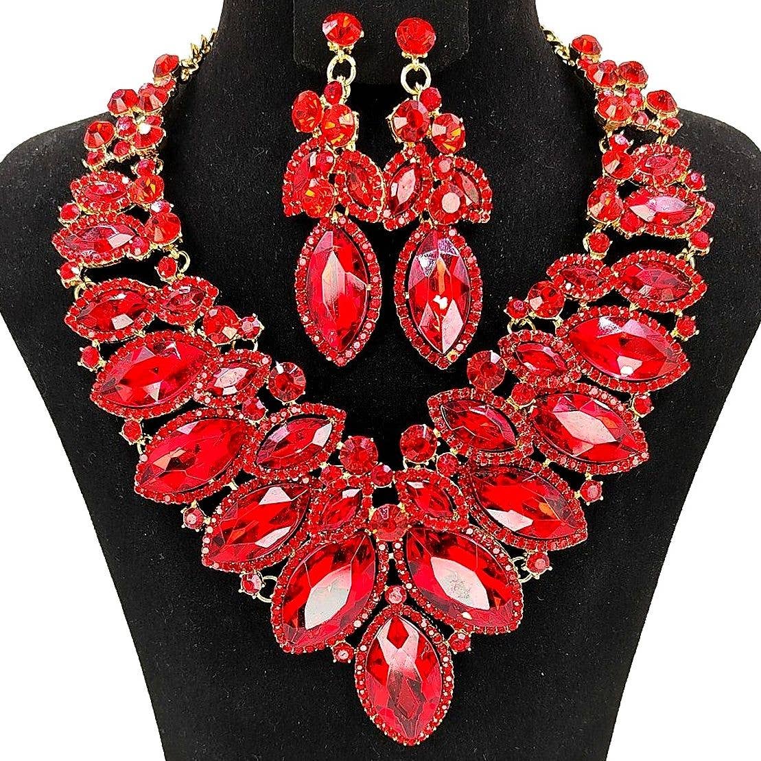 Diacly - Wholesale Jewelry Set - Cloud Oblong Shape Big Chunky Set5