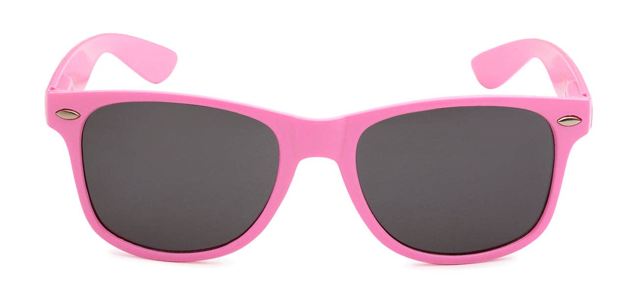 Luna Sunglasses - Wholesale Sunglasses - Unisex - RETRO REWIND  LIGHT PINK UNISEX SUNGLASSES5