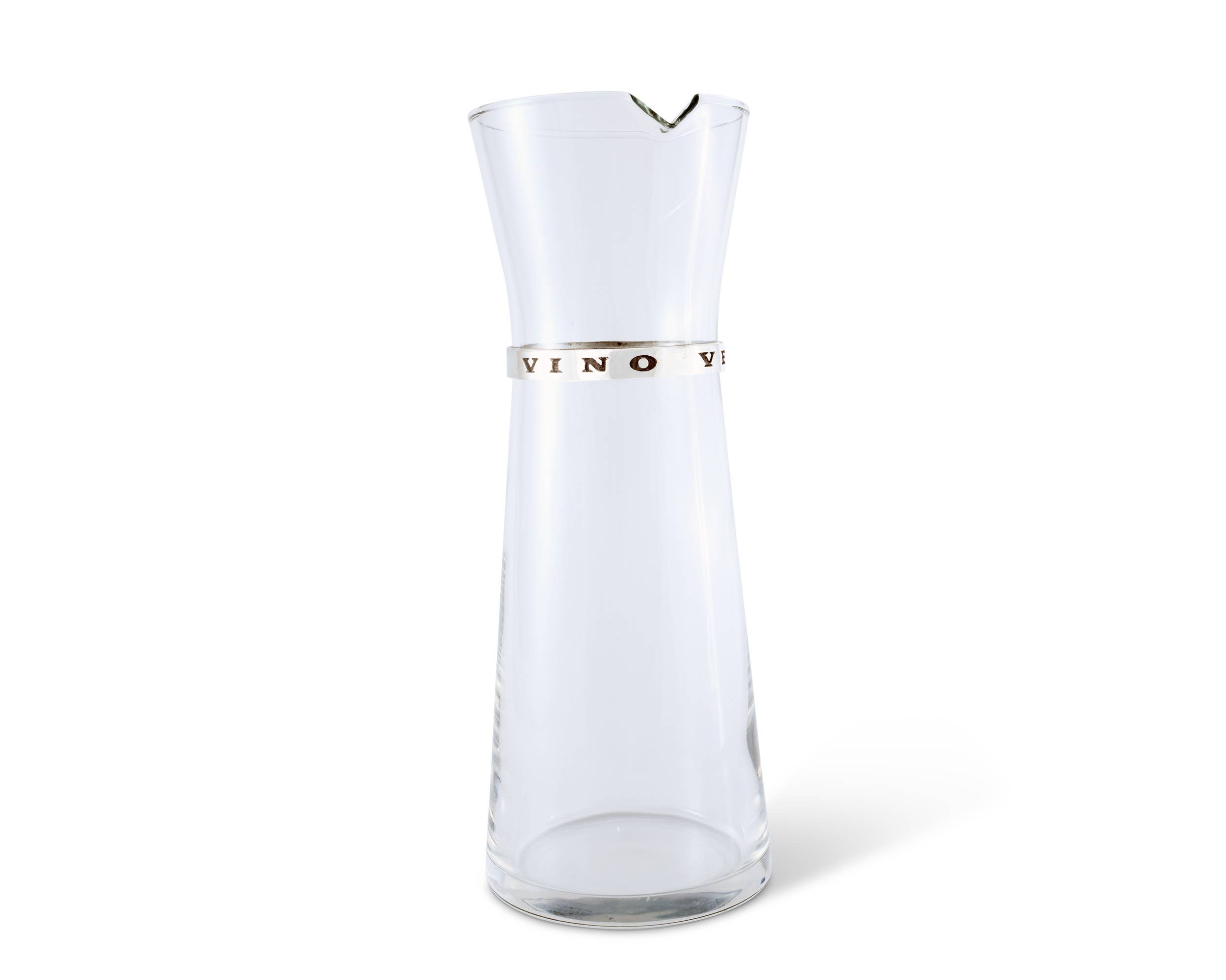 Vagabond House - Wholesale Carafe - Medici In Vino Veritas Wine Carafe2