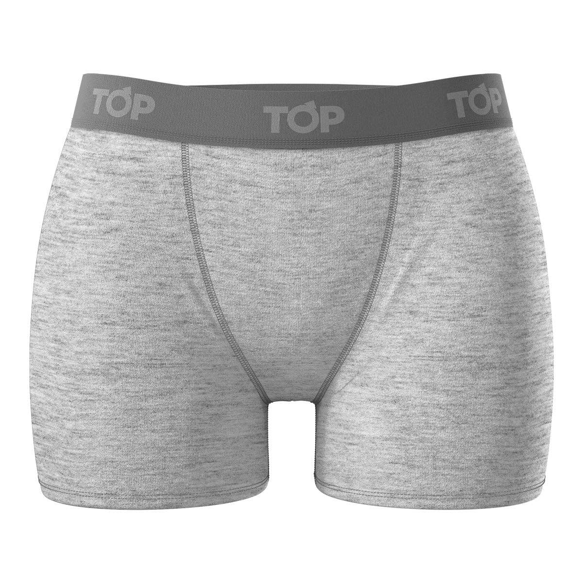 TOP - Wholesale Underwear - Women's - Women Boxer Brief Modal - Pack of 3 Colors3