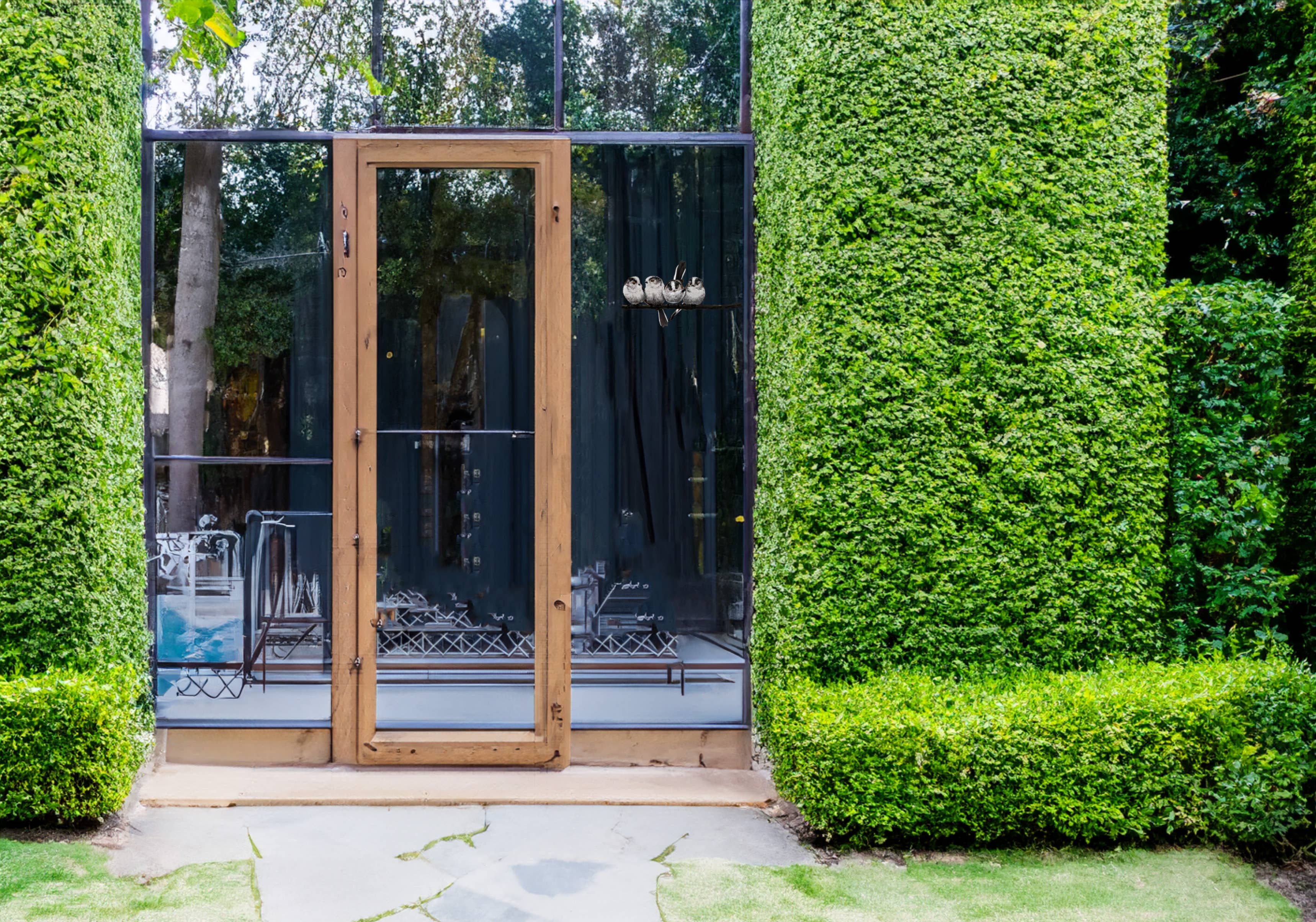 MYRTE – wholesale Wall decal/stickers – Long-tailed titmouse Double-sided Window Sticker4